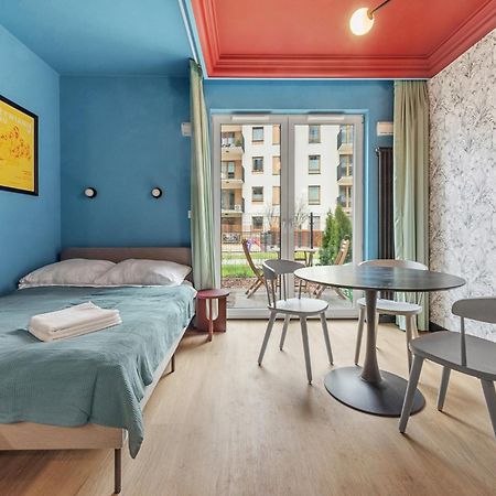 Apartamento Colorful Apt Close To The Center Great Location Varsovia Exterior foto