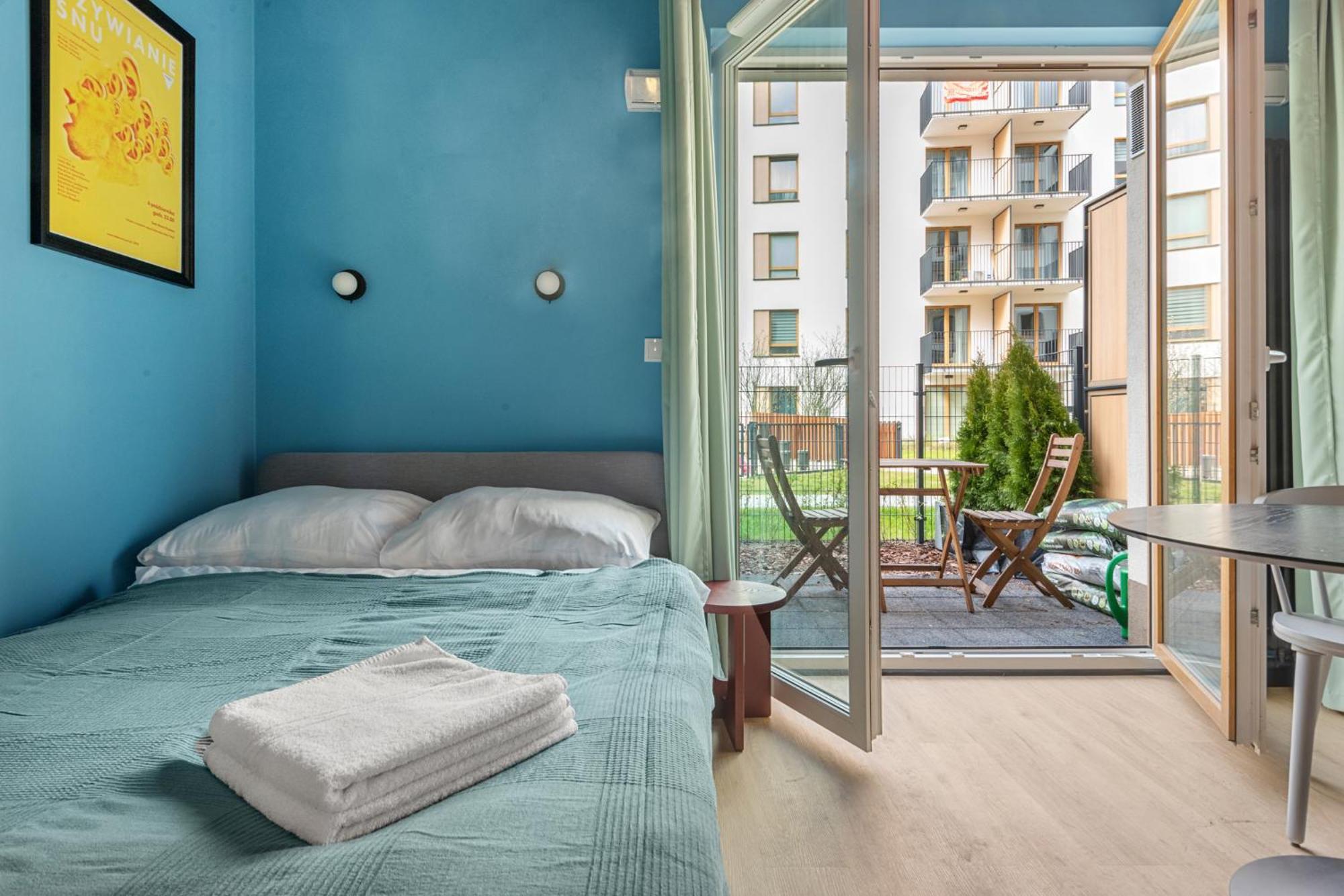 Apartamento Colorful Apt Close To The Center Great Location Varsovia Exterior foto